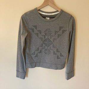 Toms for Target Grey Sweatshirt Pattern S